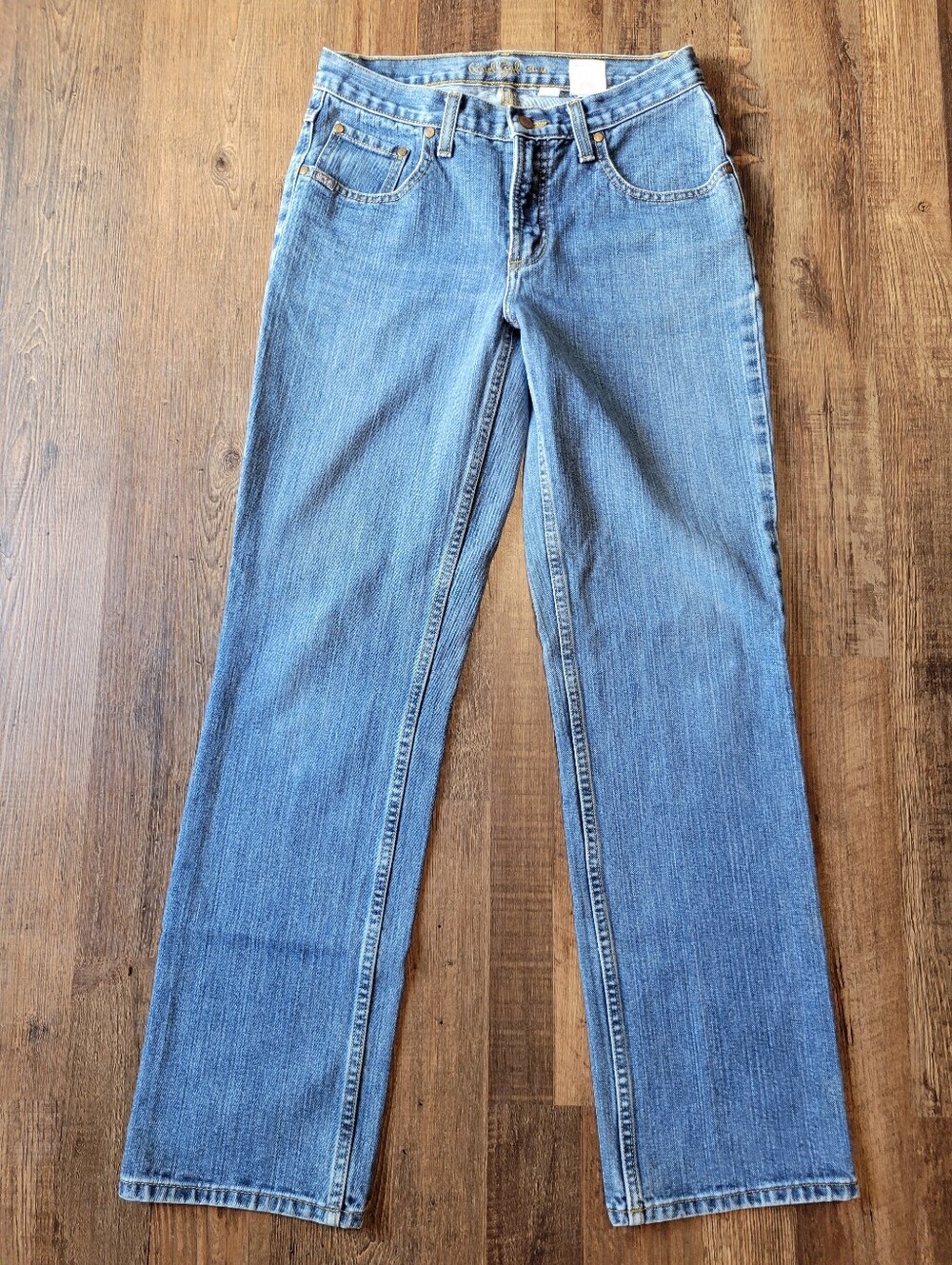 Cruel Girl Slim Straight Leg Boot Cut 100% Cotton Denim Jeans